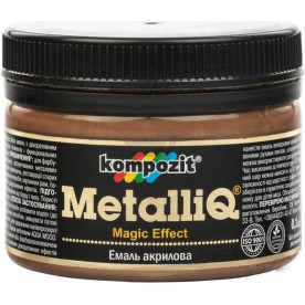 Эмаль акриловая Metalliq Kompozit (красное золото, 100 грамм), ART Kompozit