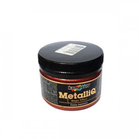 Емаль акрилова MetalliQ Kompozit, червоне вино, 0,1 кг, Art Kompozit