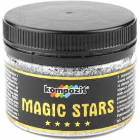 Глиттер MAGIC STARS Kompozit (бриллиант, 60 г), ART Kompozit