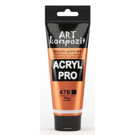 Краска художественная (478 медь, 75 мл туба) Металлик, ART Kompozit