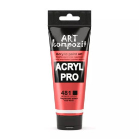 Фарба художня, 75 мл Туба, 481 червоне вино, Art Kompozit