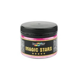 Гліттер MAGIC STARS Kompozit (рожевий, 60 г), ART Kompozit