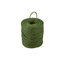 Шпагат джутовый, зеленый, 5 м