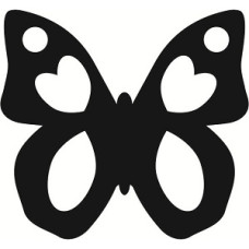 Фигурка-чипборд "Бабочка 1", 5х4,5 см