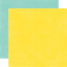 Двусторонний лист бумаги Yellow/Teal Distressed 30x30 cм от Echo Park