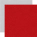 Двусторонний лист бумаги Holly Berry Red/Snowflake 30x30 cм от Echo Park