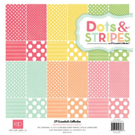 Набор двусторонних листов бумаги Neapolitan 30х30 см, 12 листов от Echo Park