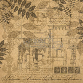 Крафт-папір Forgotten City 30x30 см від Graphic 45