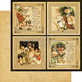 Двосторонній папір Happy Go Lucky 30x30 см від Graphic 45