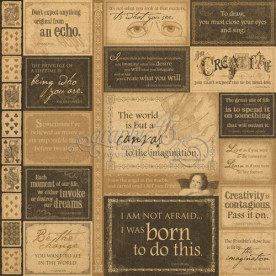 Крафт-бумага Quote…Unquote 30x30 см от Graphic 45