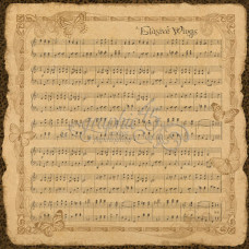 Крафт-бумага Elusive Wings 30x30 см от Graphic 45