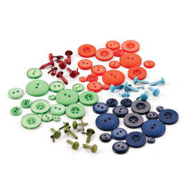 Набор брадсов и пуговиц Nordic Holiday от BasicGrey