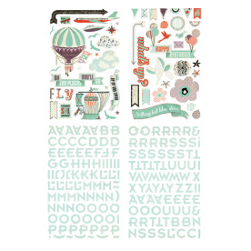 Набор высечек What's up от BasicGrey