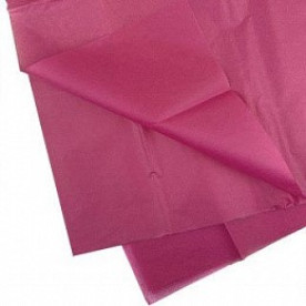 Папірусний папір тиш'ю, 75х50см, 18 г/м2, фуксія, темно-малиновий