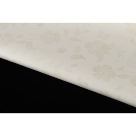 Папір пакувальний, Big flowers, бежевий, щільність 80г, 50х70 см