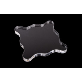 Акриловый блок для штампинга, 7см*7см*1см, 5-41534