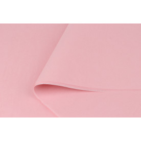 Тиш'ю папір декоративний, ніжно рожевий, 50х75см, 28г/м2