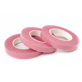 Флористическая тейп-лента, розовый, 1 рулон 27м, 12 мм