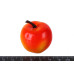 Яблоко декоративное, 1 шт, оранжевый, 3,5 см
