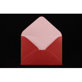 Конверт червоний, 13х9.3 см, 1 од.