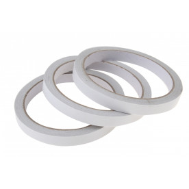 Двосторонній скотч, білий, 11м х 9 мм