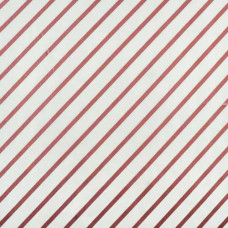 Лист крафт бумаги с рисунком, Перламутровые красные полосы, 30х30 см, 70 г/м2, Фабрика Декора