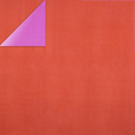 Аркуш крафт паперу двосторонній, Червоний/Рожевий, 30х30 см, 70 г/м2, Фабрика Декору