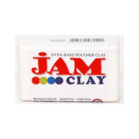 Пластика Jam Clay, Зефир (белый), 20г