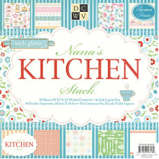 Набор бумаги Nana's Kitchen 30х30 см 24 листа от DCWV