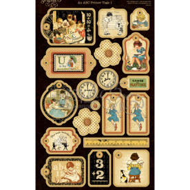 Набор высечек ABC Primer от Graphic 45