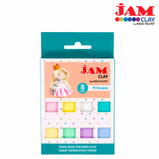 Набор пластики, Princess, 12х20г, Jam Clay