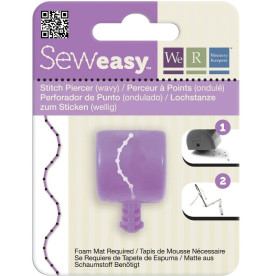 Насадка для создания фигурной строчки Sew Easy Wavy от We R Memory Keepers