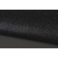 Фоамиран листовой с глиттером, 70х50 см, 1 мм, черный