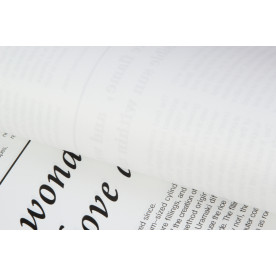 Бумага-калька с газетным принтом, 60х60 см