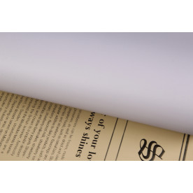 Папір-калька, з газетним принтом, сірий, 60х60 см