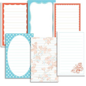 Набор карточек для журналинга Tangerine Dream Journaling Cards от Jenni Bowlin