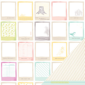 Двосторонній папір Moments Lane 30х30 см від American Crafts