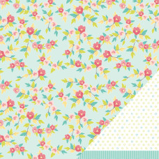 Двусторонняя бумага Pretty Parkway 30х30 см от American Crafts