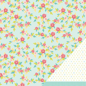 Двосторонній папір Pretty Parkway 30х30 см від American Crafts