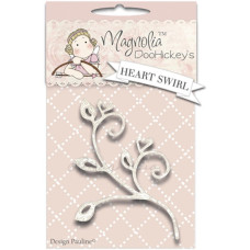 Ніж для вирізання Heart Swirl 7,5х5 см від Magnolia DooHickeys