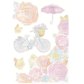 Набір чіпборда вирубування Pink Gelato 21х15 см від Kaisercraft