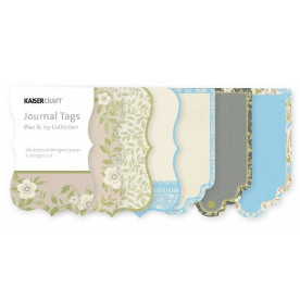 Набор тегов для журналинга Blae and Ivy от Kaisercraft, 24 шт
