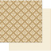 Двосторонній папір Fleur De Lis / Gold 30х30 см від Ruby Rock-it