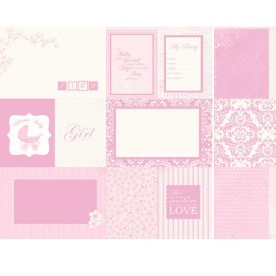 Двосторонній папір Welcome Home 30х30 см від Kaisercraft