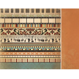 Двосторонній папір Opera 30х30 см від Kaisercraft