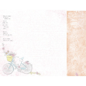 Двусторонняя бумага Vanilla 30х30 см от Kaisercraft