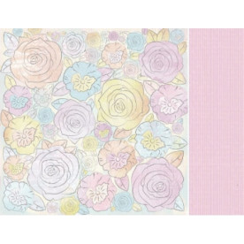 Двусторонняя бумага Watermelon 30х30 см от Kaisercraft