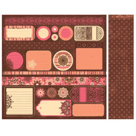 Двусторонняя бумага Caroline 30х30 см от Kaisercraft