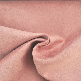 Стрейч замша плотная двусторонняя, персиковый, 98 % полиэстер, 250 г/м2, 50x35 см