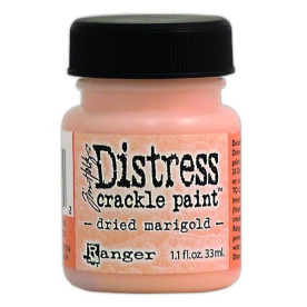 Краска-кракелюр Dried Marigold от Tim Holtz
